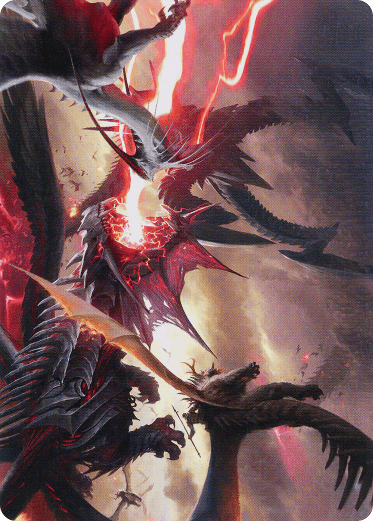 Invasion of Tarkir Art Card [March of the Machine Art Series] MTG Single Magic: The Gathering  | Multizone: Comics And Games