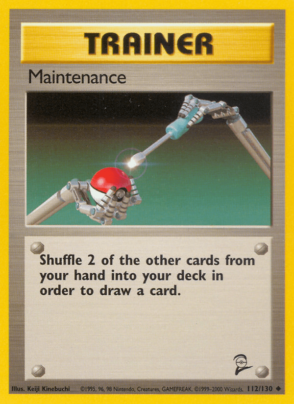 Maintenance (112/130) [Base Set 2] Pokemon Single Pokémon  | Multizone: Comics And Games
