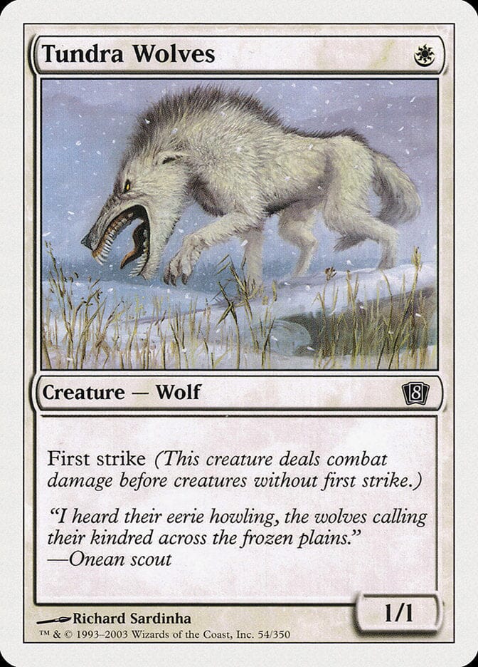 Tundra Wolves [Eighth Edition] MTG Single Magic: The Gathering  | Multizone: Comics And Games
