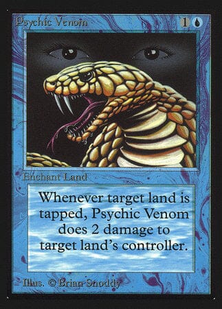 Psychic Venom (CE) [Collectors’ Edition] MTG Single Magic: The Gathering  | Multizone: Comics And Games