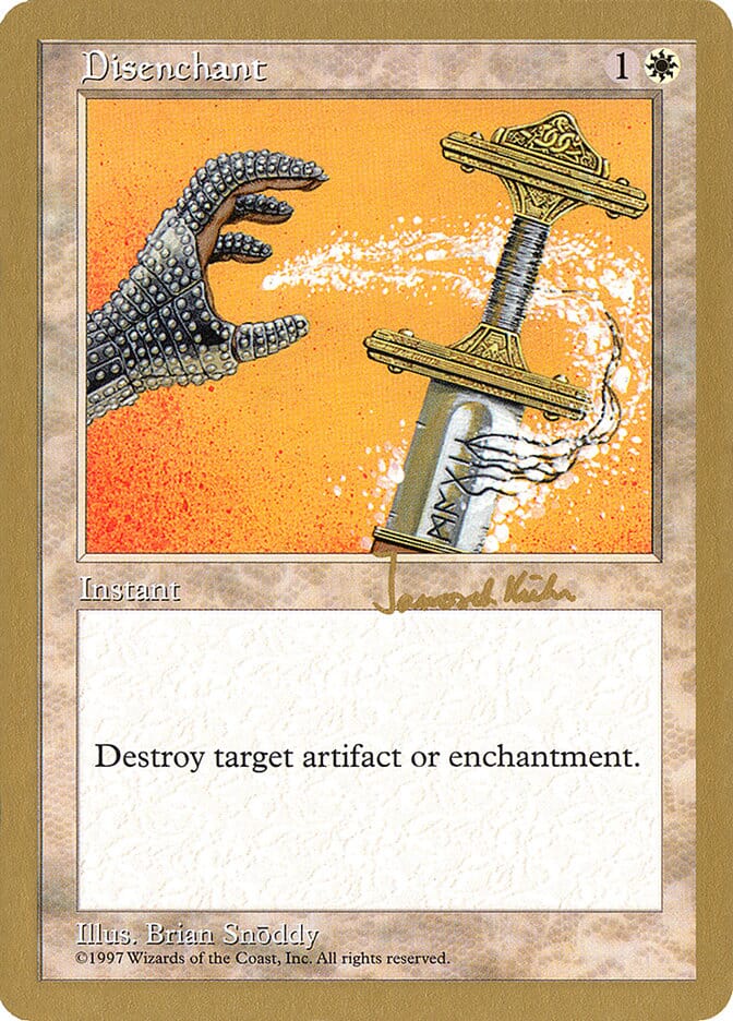 Disenchant (Janosch Kuhn) [World Championship Decks 1997] MTG Single Magic: The Gathering  | Multizone: Comics And Games