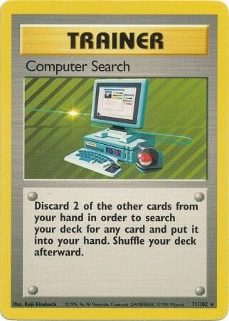 Computer Search (71/102) [Base Set Unlimited] Pokemon Single Pokémon  | Multizone: Comics And Games