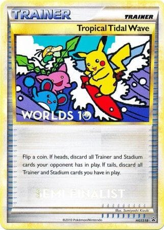 Tropical Tidal Wave (HGSS18) (Semi Finalist) [HeartGold & SoulSilver: Black Star Promos] Pokemon Single Pokémon  | Multizone: Comics And Games