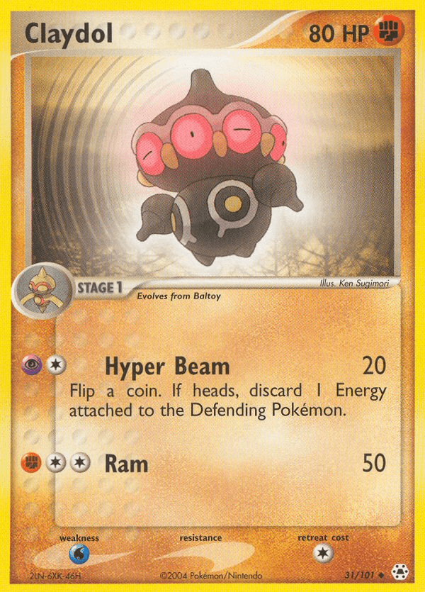 Claydol (31/101) [EX: Hidden Legends] Pokemon Single Pokémon  | Multizone: Comics And Games