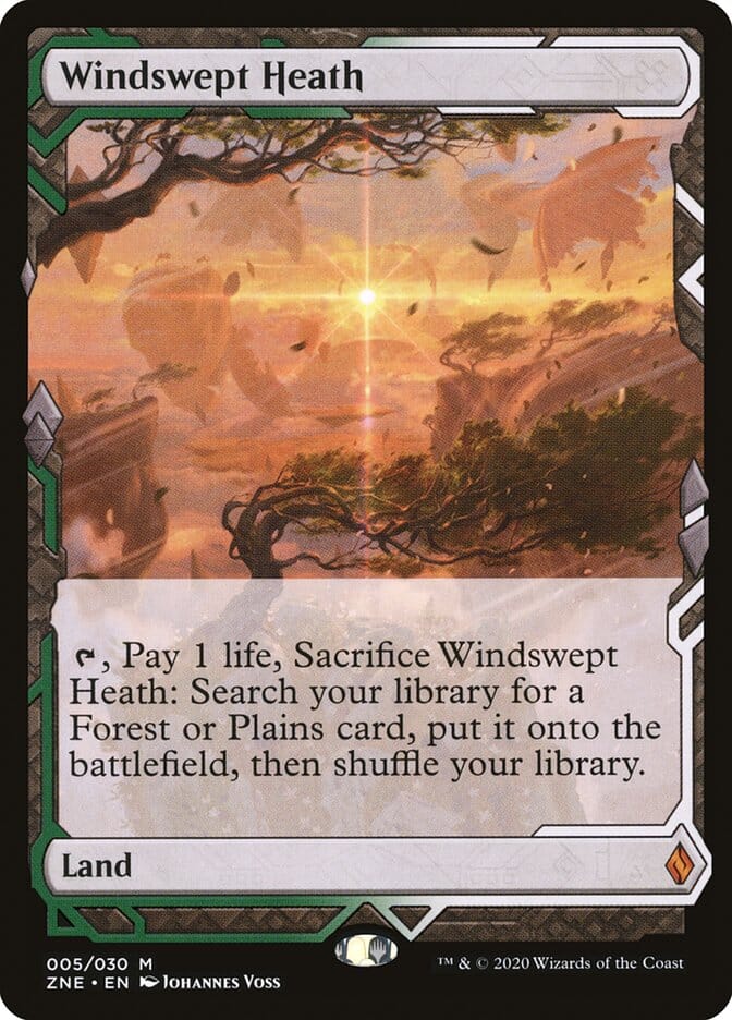 Windswept Heath [Zendikar Rising Expeditions] MTG Single Magic: The Gathering  | Multizone: Comics And Games