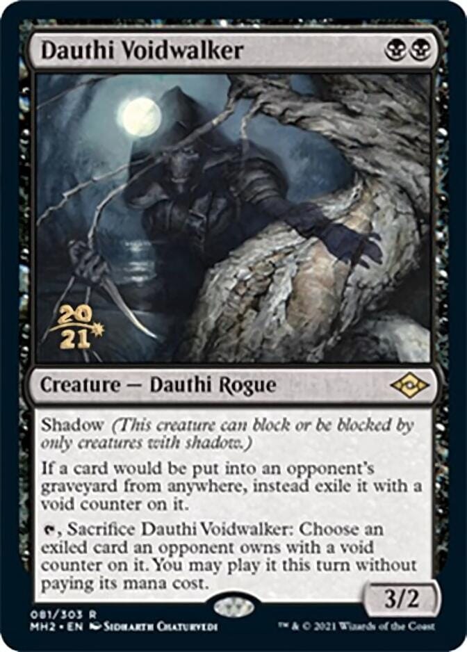 Dauthi Voidwalker [Modern Horizons 2 Prerelease Promos] MTG Single Magic: The Gathering  | Multizone: Comics And Games