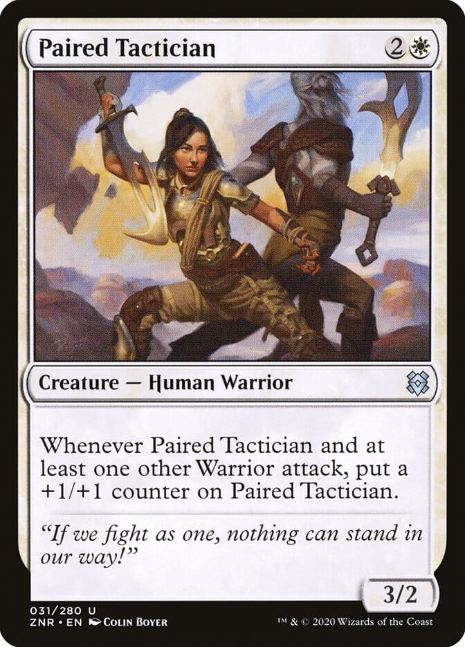 Paired Tactician [Zendikar Rising] MTG Single Magic: The Gathering  | Multizone: Comics And Games