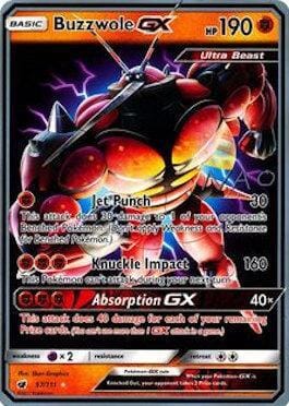 Buzzwole GX (57/111) (Buzzroc - Naohito Inoue) [World Championships 2018] Pokemon Single Pokémon  | Multizone: Comics And Games
