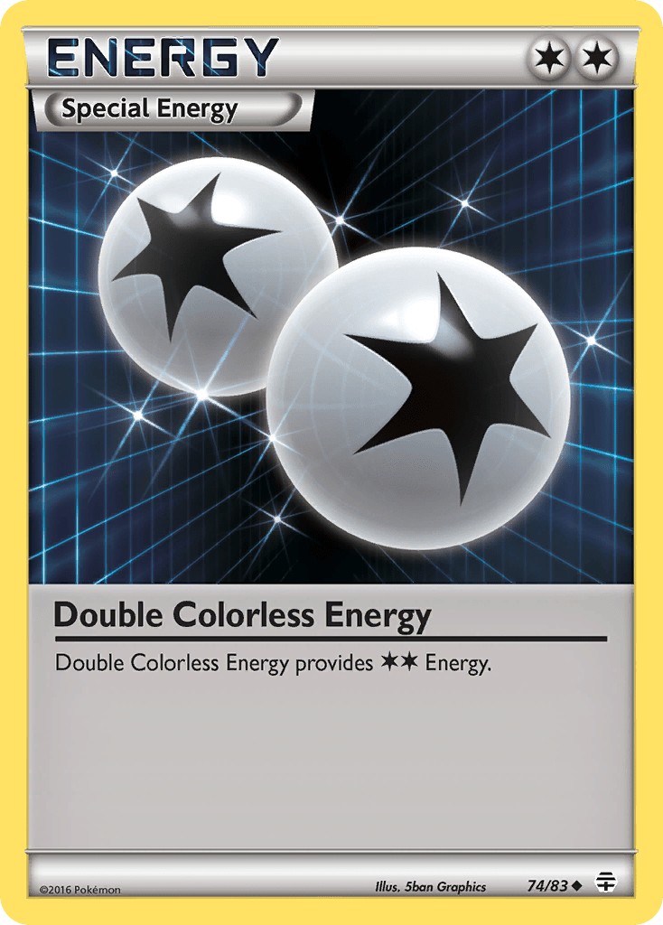 Double Colorless Energy (74/83) [XY: Generations] Pokemon Single Pokémon  | Multizone: Comics And Games