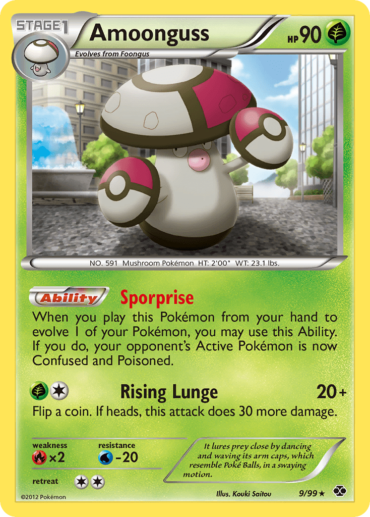 Amoonguss (9/99) [Black & White: Next Destinies] Pokemon Single Pokémon  | Multizone: Comics And Games