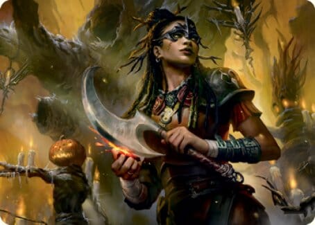 Harvesttide Sentry Art Card [Innistrad: Midnight Hunt Art Series] MTG Single Magic: The Gathering  | Multizone: Comics And Games