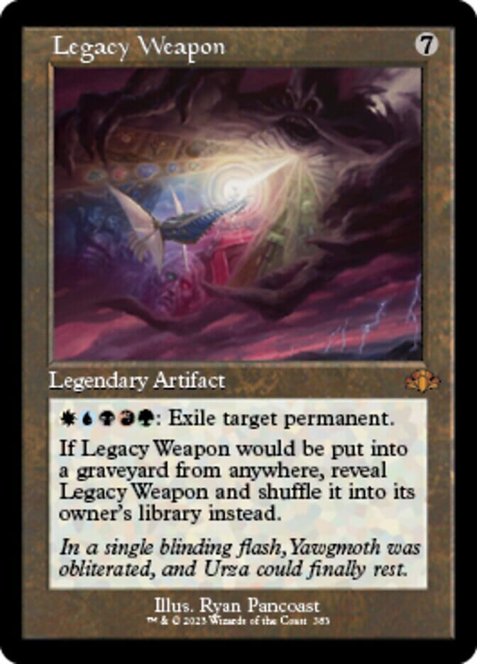 Legacy Weapon (Retro) [Dominaria Remastered] MTG Single Magic: The Gathering  | Multizone: Comics And Games