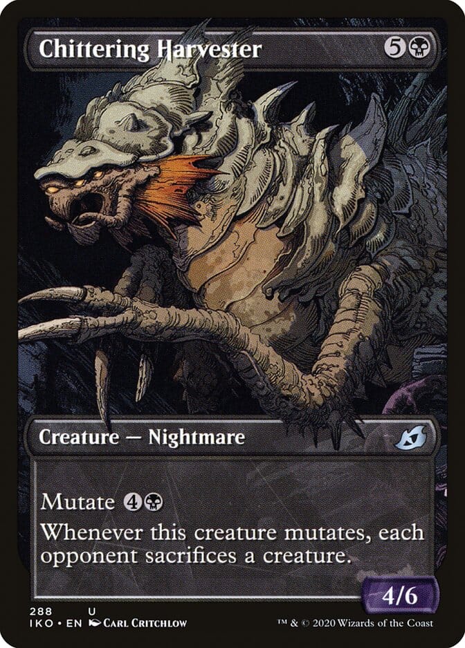 Chittering Harvester (Showcase) [Ikoria: Lair of Behemoths] MTG Single Magic: The Gathering  | Multizone: Comics And Games