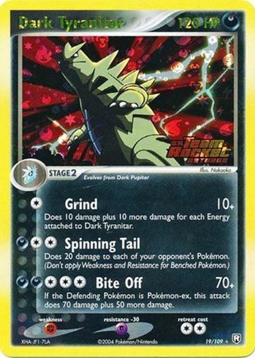 Dark Tyranitar (19/109) (Stamped) [EX: Team Rocket Returns] Pokemon Single Pokémon  | Multizone: Comics And Games