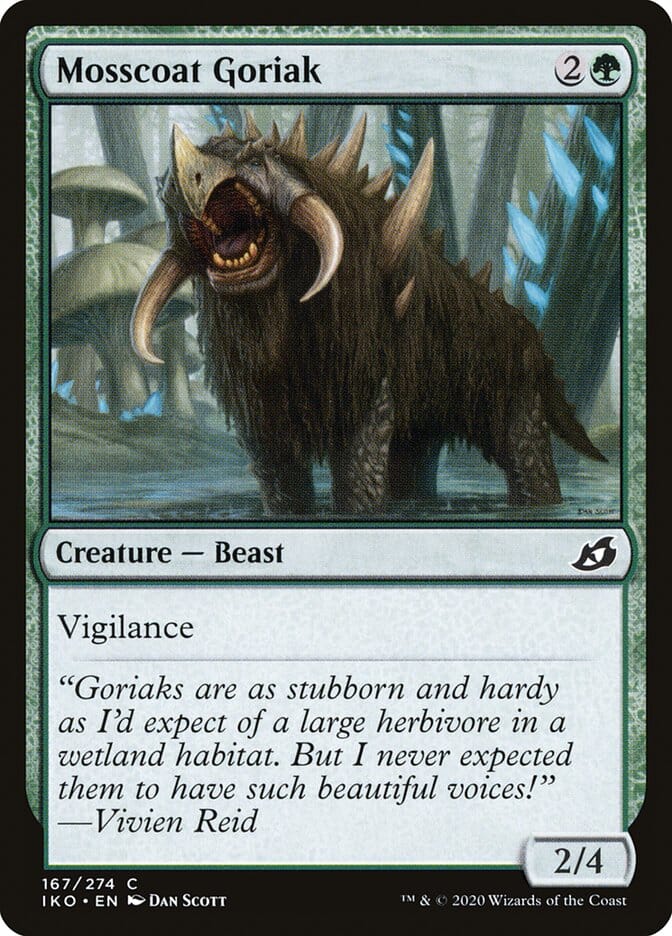 Mosscoat Goriak [Ikoria: Lair of Behemoths] MTG Single Magic: The Gathering  | Multizone: Comics And Games