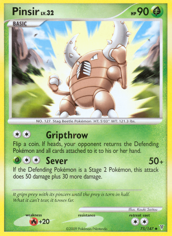 Pinsir (75/147) [Platinum: Supreme Victors] Pokemon Single Pokémon  | Multizone: Comics And Games