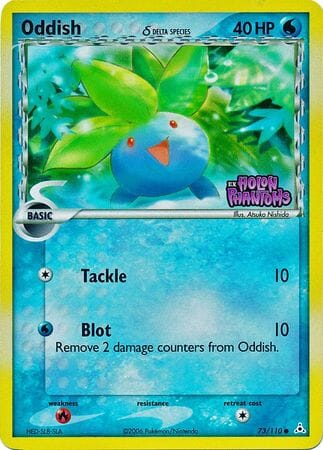 Oddish (73/110) (Delta Species) (Stamped) [EX: Holon Phantoms] Pokemon Single Pokémon  | Multizone: Comics And Games