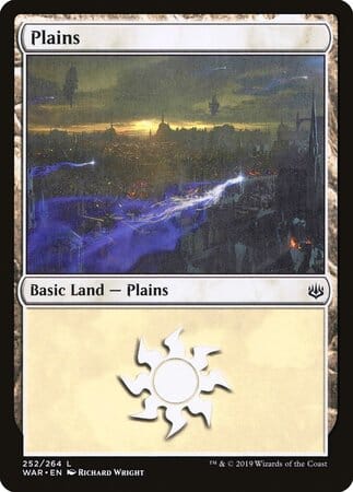 Plains (252) [War of the Spark] MTG Single Magic: The Gathering  | Multizone: Comics And Games