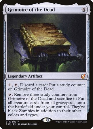 Grimoire of the Dead [Commander 2019] MTG Single Magic: The Gathering  | Multizone: Comics And Games