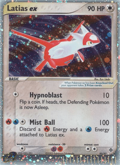 Latias ex (93/97) [EX: Dragon] Pokemon Single Pokémon  | Multizone: Comics And Games