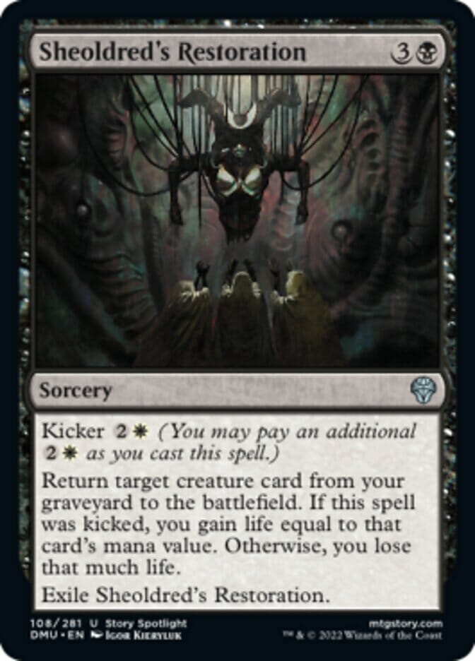 Sheoldred's Restoration [Dominaria United] MTG Single Magic: The Gathering  | Multizone: Comics And Games