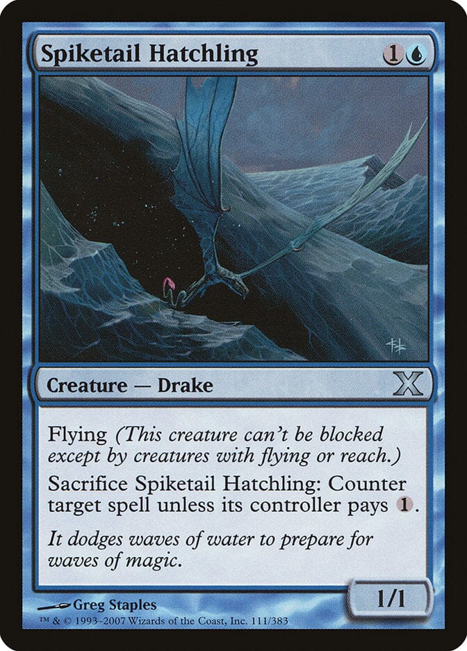 Spiketail Hatchling [Tenth Edition] MTG Single Magic: The Gathering  | Multizone: Comics And Games