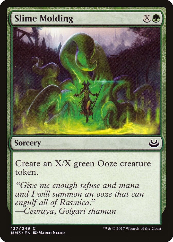 Slime Molding [Modern Masters 2017] MTG Single Magic: The Gathering  | Multizone: Comics And Games