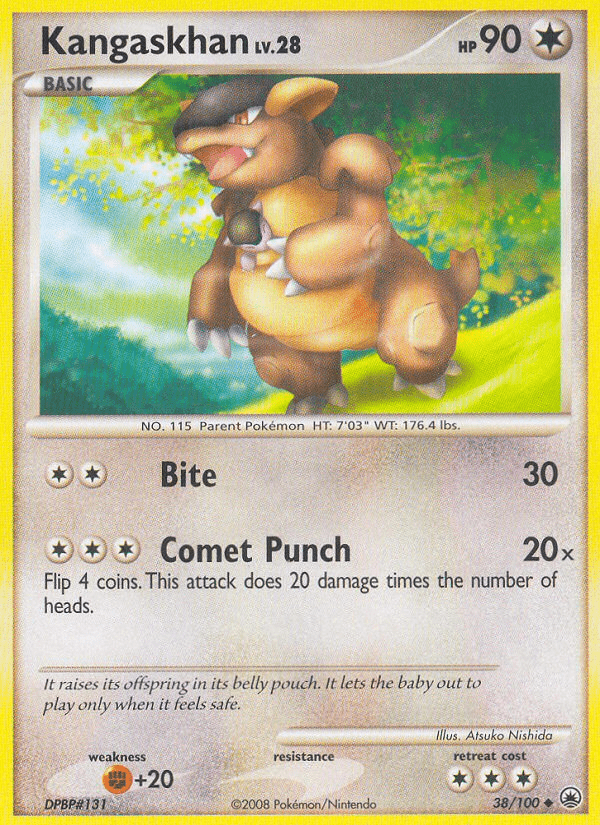 Kangaskhan (38/100) [Diamond & Pearl: Majestic Dawn] Pokemon Single Pokémon  | Multizone: Comics And Games