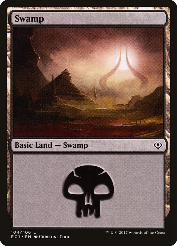 Swamp (104) [Archenemy: Nicol Bolas] MTG Single Magic: The Gathering  | Multizone: Comics And Games
