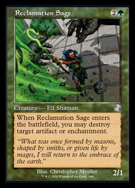 Reclamation Sage (Timeshifted) [Time Spiral Remastered] MTG Single Magic: The Gathering  | Multizone: Comics And Games