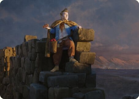 Pippin, Warden of Isengard Art Card [The Lord of the Rings: Tales of Middle-earth Art Series] MTG Single Magic: The Gathering  | Multizone: Comics And Games