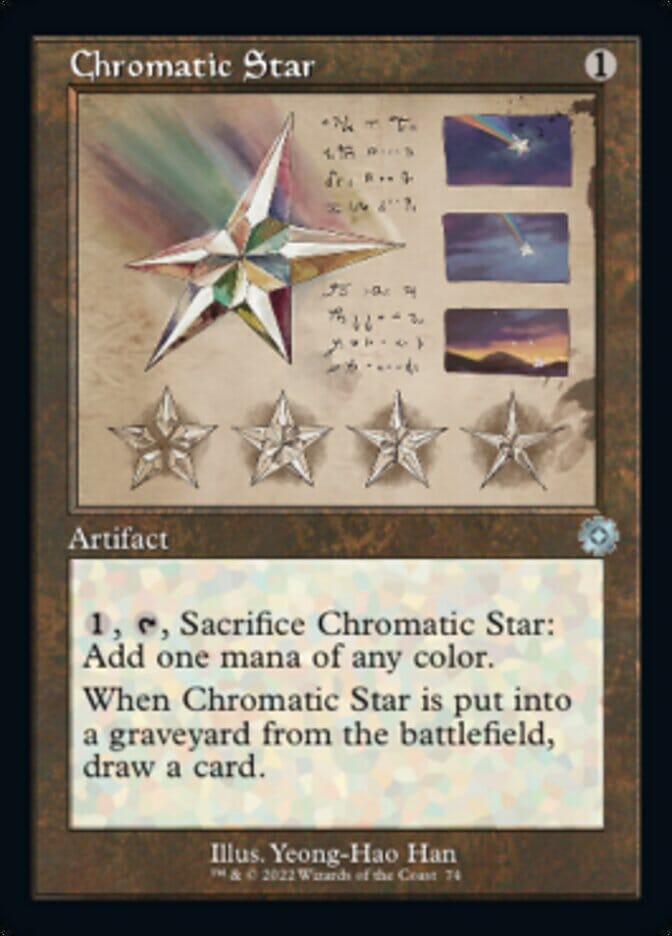 Chromatic Star (Retro Schematic) [The Brothers' War Retro Artifacts] MTG Single Magic: The Gathering  | Multizone: Comics And Games