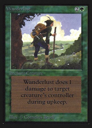 Wanderlust (IE) [Intl. Collectors’ Edition] MTG Single Magic: The Gathering  | Multizone: Comics And Games