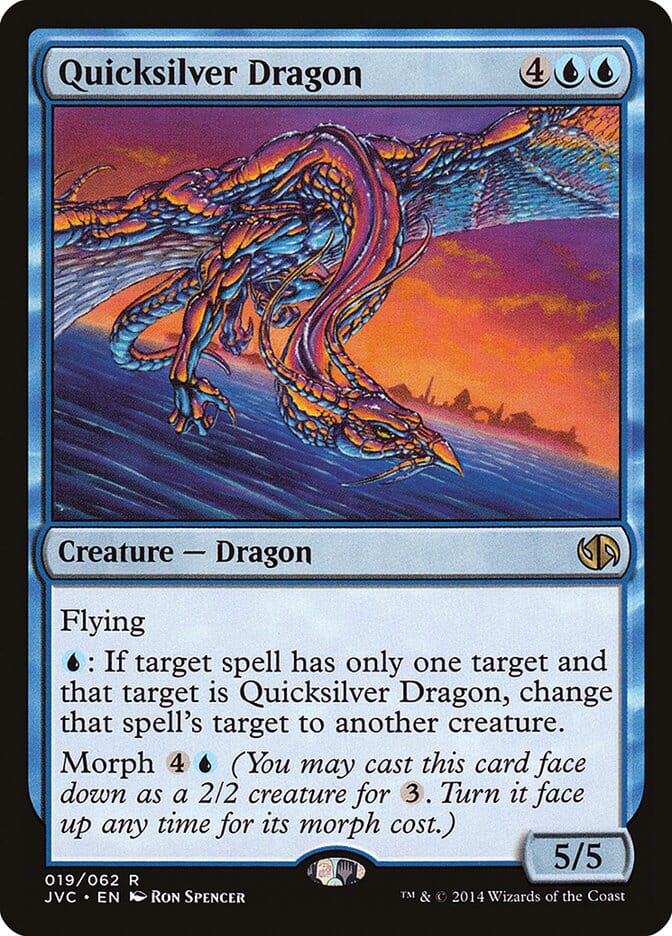 Quicksilver Dragon [Duel Decks Anthology] MTG Single Magic: The Gathering  | Multizone: Comics And Games