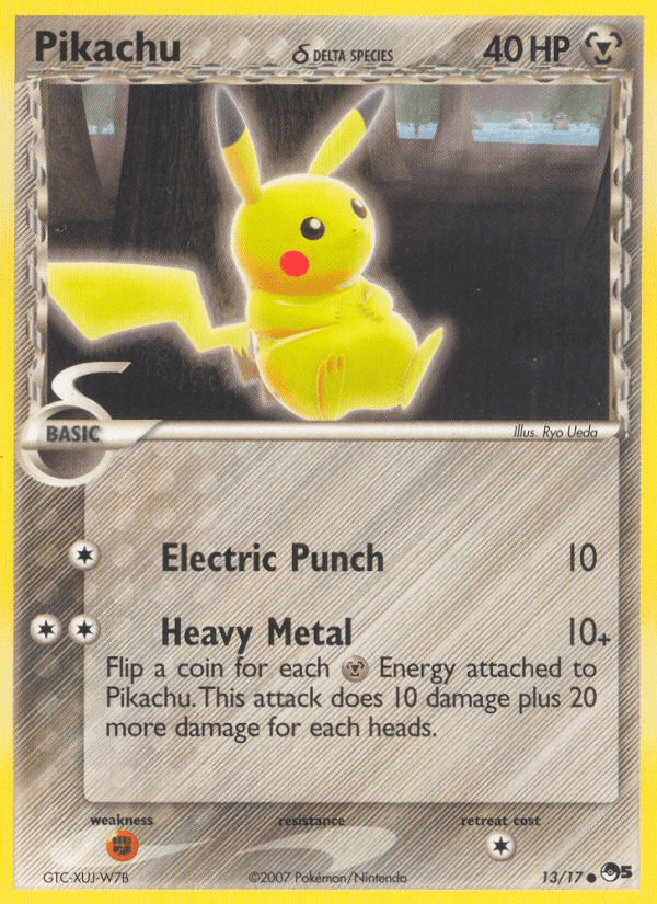 Pikachu (13/17) (Delta Species) [POP Series 5] Pokemon Single Pokémon  | Multizone: Comics And Games