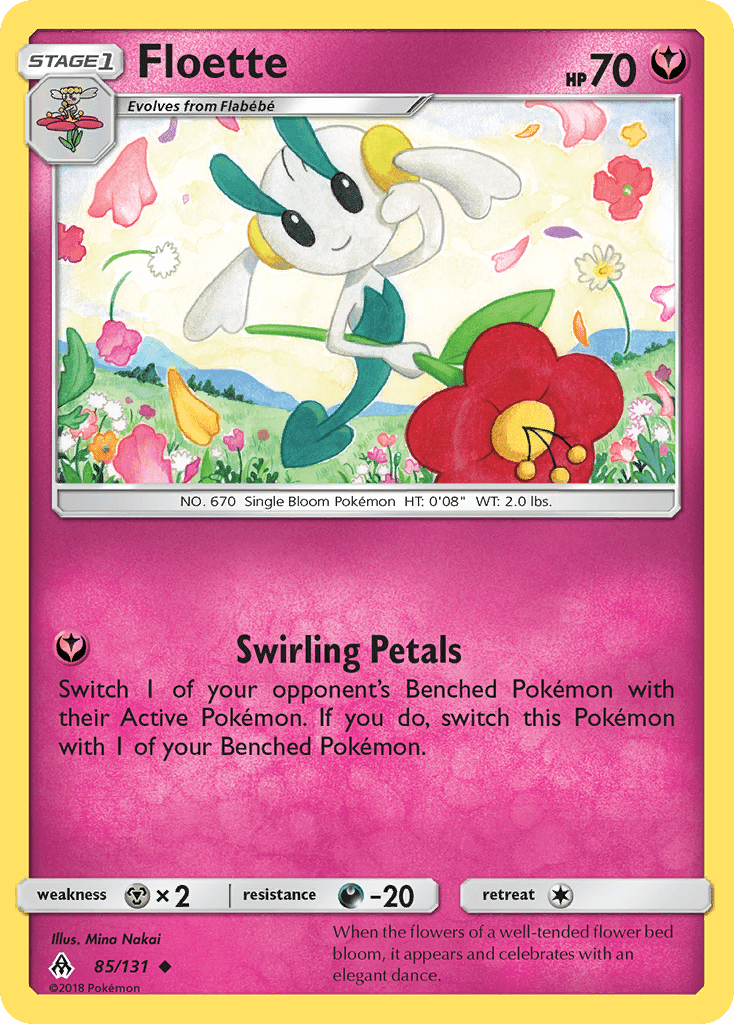 Floette (85/131) [Sun & Moon: Forbidden Light] Pokemon Single Pokémon  | Multizone: Comics And Games
