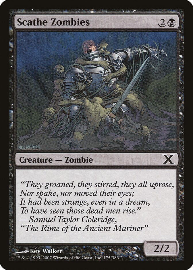 Scathe Zombies [Tenth Edition] MTG Single Magic: The Gathering  | Multizone: Comics And Games