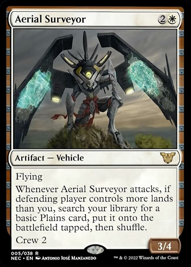 Aerial Surveyor [Kamigawa: Neon Dynasty Commander] MTG Single Magic: The Gathering  | Multizone: Comics And Games