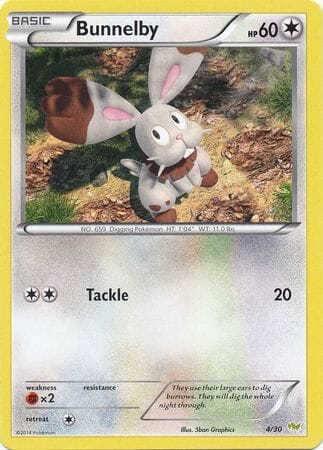 Bunnelby (4/30) [XY: Trainer Kit - Noivern] Pokemon Single Pokémon  | Multizone: Comics And Games