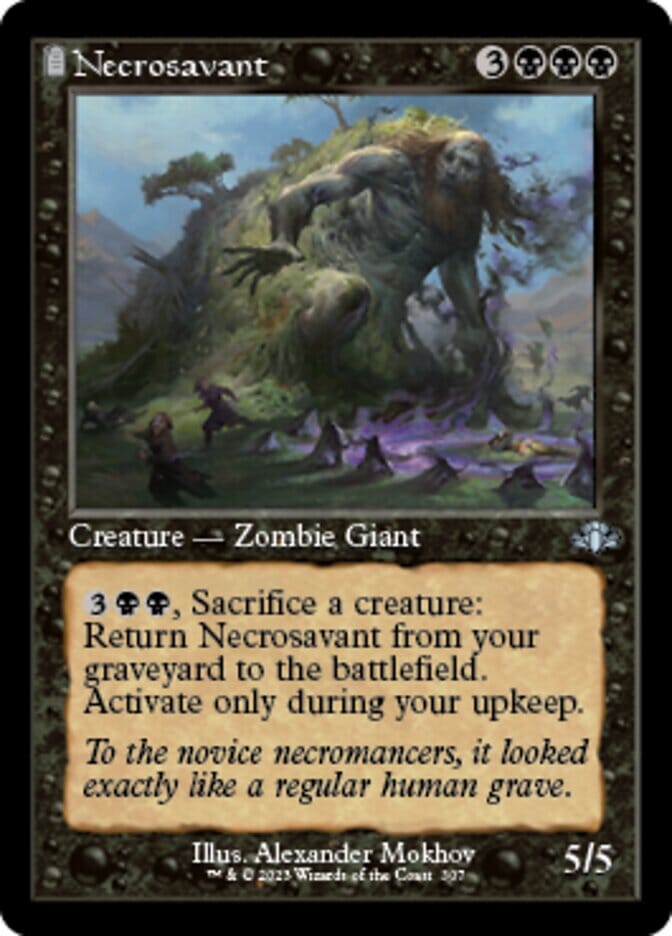 Necrosavant (Retro) [Dominaria Remastered] MTG Single Magic: The Gathering  | Multizone: Comics And Games