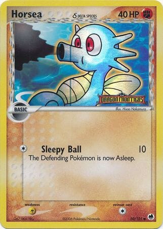 Horsea (50/101) (Delta Species) (Stamped) [EX: Dragon Frontiers] Pokemon Single Pokémon  | Multizone: Comics And Games