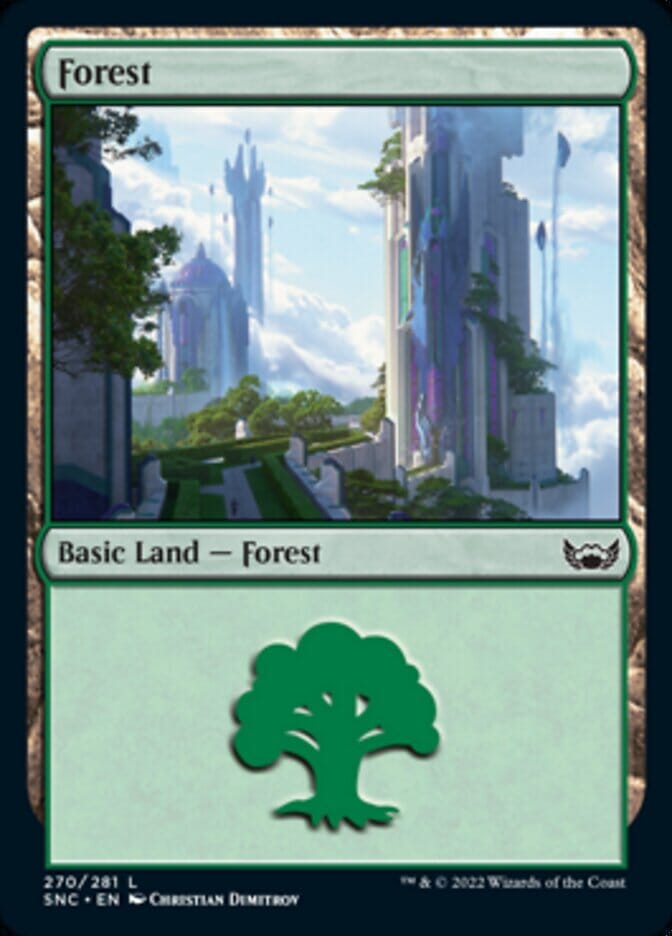 Forest (270) [Streets of New Capenna] MTG Single Magic: The Gathering  | Multizone: Comics And Games