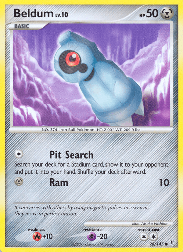 Beldum (90/147) [Platinum: Supreme Victors] Pokemon Single Pokémon  | Multizone: Comics And Games