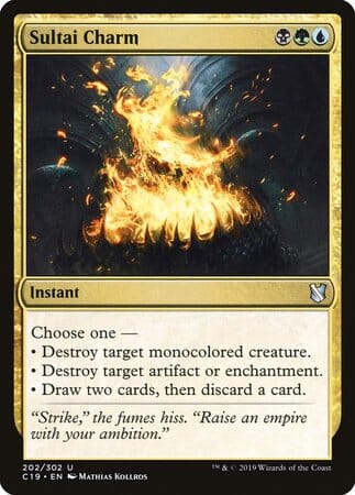 Sultai Charm [Commander 2019] MTG Single Magic: The Gathering  | Multizone: Comics And Games