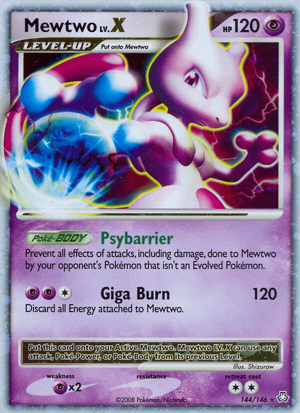 Mewtwo LV.X (144/146) [Diamond & Pearl: Legends Awakened] Pokemon Single Pokémon  | Multizone: Comics And Games