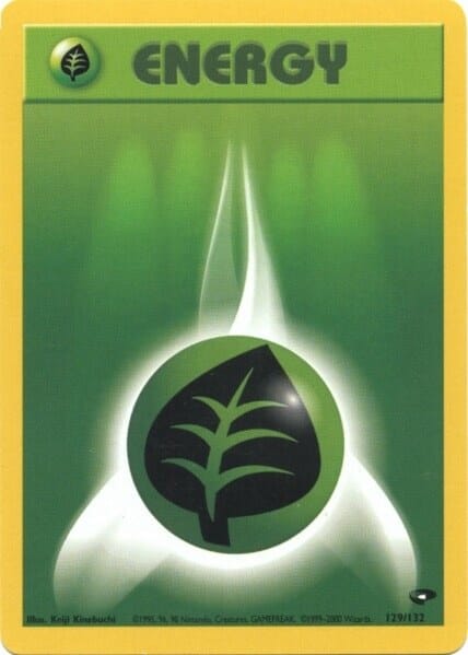 Grass Energy (129/132) [Gym Challenge Unlimited] Pokemon Single Pokémon  | Multizone: Comics And Games