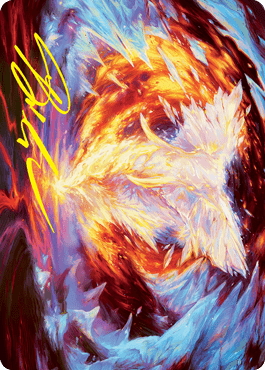 Magma Opus Art Card (Gold-Stamped Signature) [Strixhaven: School of Mages Art Series] MTG Single Magic: The Gathering  | Multizone: Comics And Games