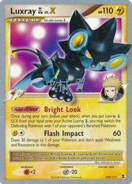Luxray GL LV.X (109/111) (Crowned Tiger - Tsubasa Nakamura) [World Championships 2009] Pokemon Single Pokémon  | Multizone: Comics And Games