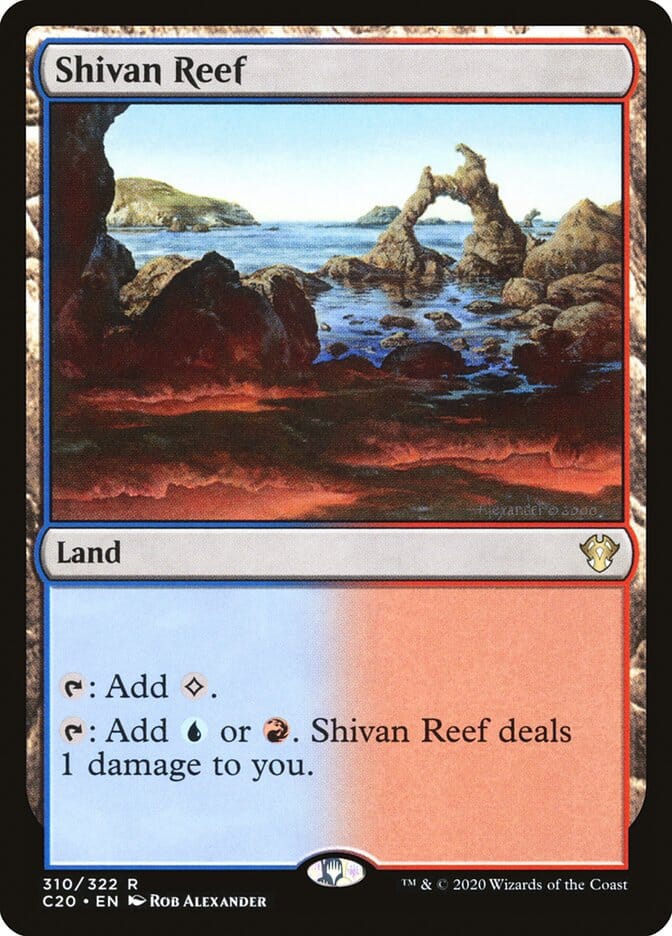 Shivan Reef [Commander 2020] MTG Single Magic: The Gathering  | Multizone: Comics And Games