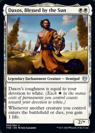 Daxos, Blessed by the Sun [Theros Beyond Death] MTG Single Magic: The Gathering  | Multizone: Comics And Games